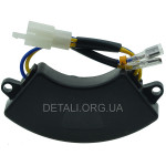 AVR регулятор напряжения генератора 168F (220V) (220мкф 250V) (2 квт) пластик ( сегмент )