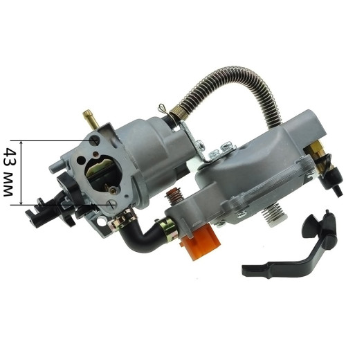 Карбюратор генератора 168F/160F/170F (2-3,5 kWt ) + (газовый редуктор)