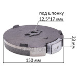 Маховик генератора, мотоблока 156F (4Hp) под ручной стартер