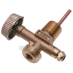 Вентиль газовий Intertool GS-0009 для балона GS-0005 2