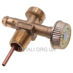 Вентиль газовый Intertool GS-0009 для баллона GS-0005