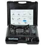 Плита газовая туристическая Gear Camp с керамической инфракрасной горелкой