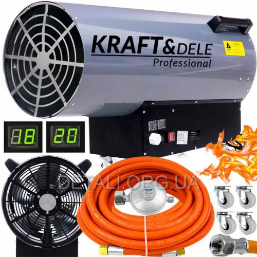 Теплова гармата газова Kraft&Dele KD11707 100 kW