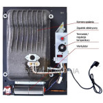 Настенный газовый конвектор Hosseven HDU-3 DKV Fan (2,7 кВт)