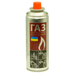 Балон газовий "Rector" 220г/400ml універсальний всесезонний